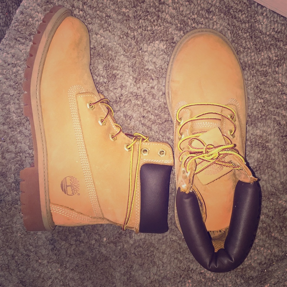 Timberland construction boots